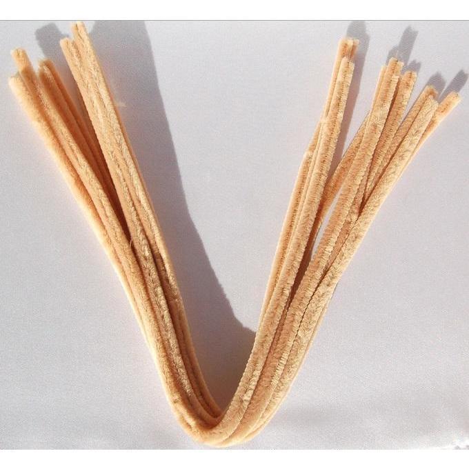 limpiapipas chenilla 30cm 6mm beige 5210703 RAYHER CENTROARTESANO