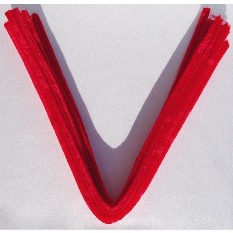 Limpiapipas chenilla 30cm 6mm rojo 5210718 RAYHER CENTROARTESANO