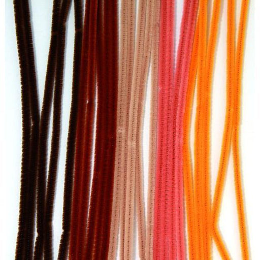 Limpiapipas chenilla 30cm surtidos fino marrones 5211100 RAYHER CENTROARTESANO