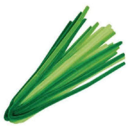 Limpiapipas chenilla 30cm fino verde oscuroRAYHER — Centroartesano
