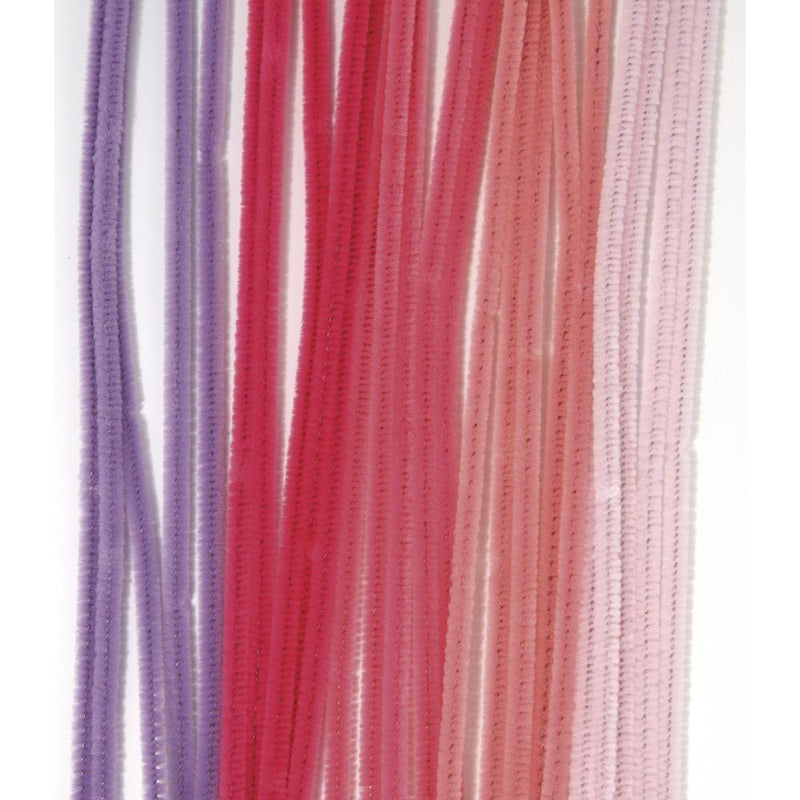 Limpiapipas chenilla 30cm rosas 5211400 RAYHER CENTROARTESANO