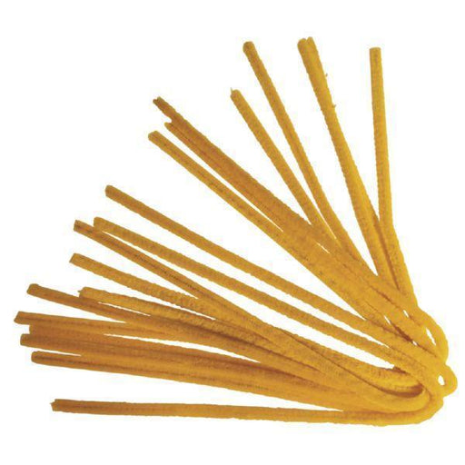 Limpiapipas chenilla 50cm amarillo 5210620 RAYHER CENTROARTESANO