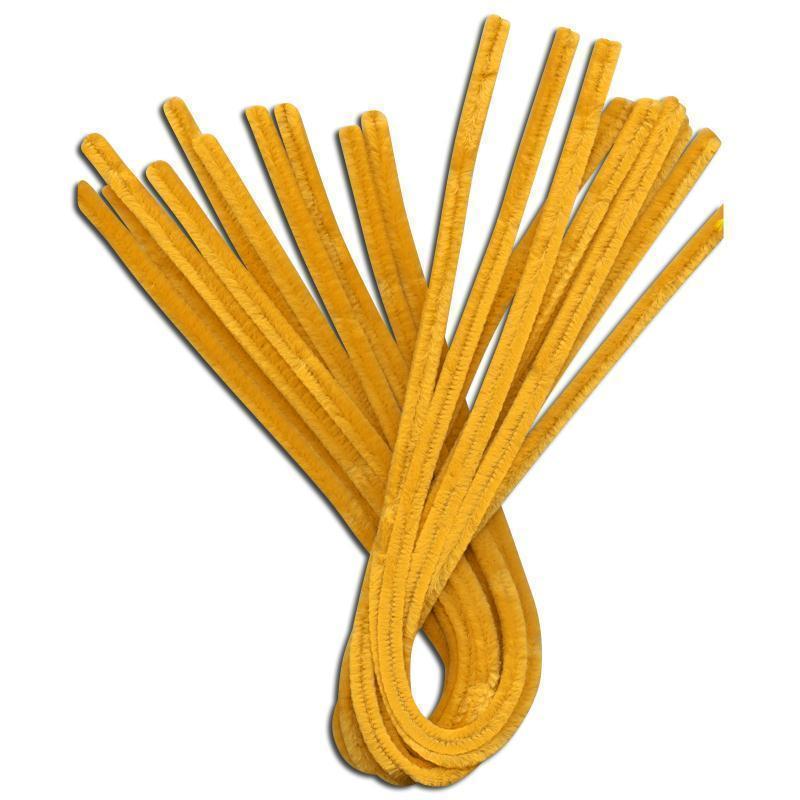 Limpiapipas chenilla 50cm amarillo 5210630 RAYHER CENTROARTESANO