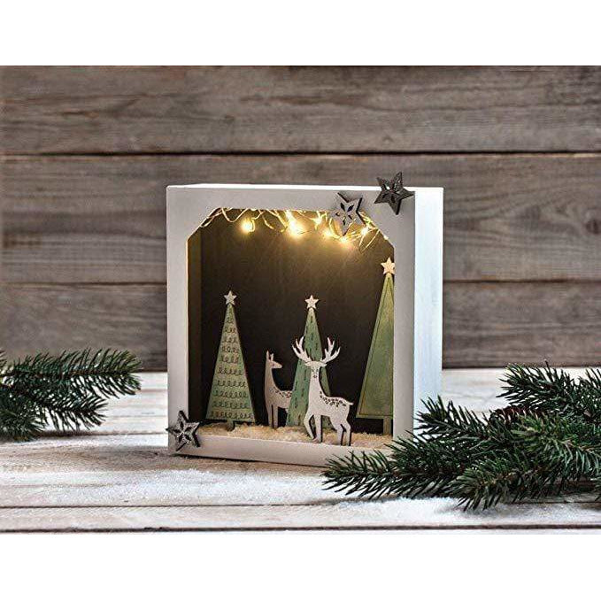 Marco de carton para adornos con soporte de madera 67266000 RAYHER CENTROARTESANO