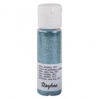 Micro purpurina glitter extra fino Rahyer 39420390  azul laguna RAYHER CENTROARTESANO