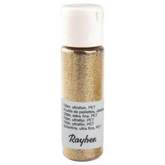 Micro purpurina glitter extra fino Rahyer 39420617 oro brillante RAYHER CENTROARTESANO