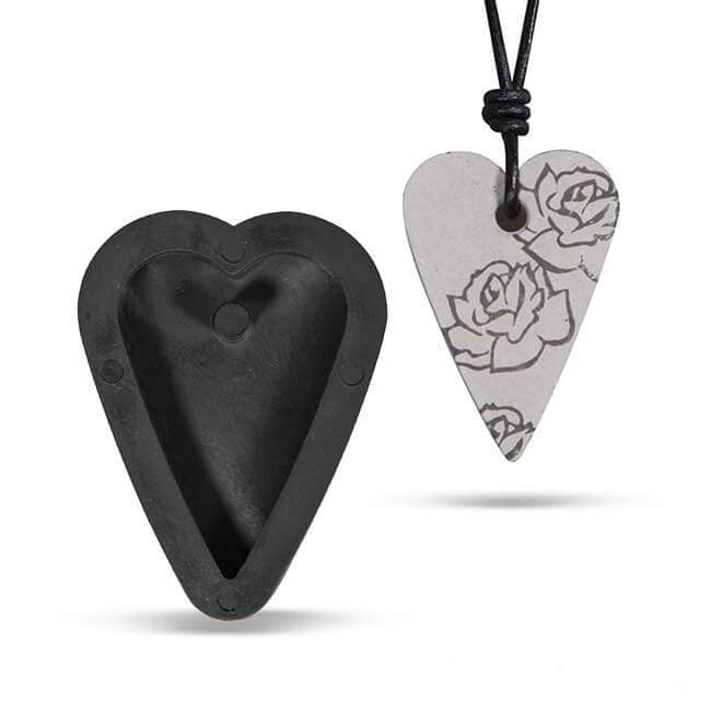 Molde para colgante corazon 36057000 RAYHER CENTROARTESANO