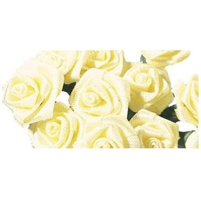 Flores; buquet de rosas Rayher RAYHER Oferta amarillo palido CENTROARTESANO
