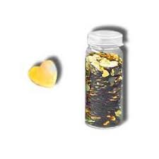 Purpurina  de corazones  holograma metalicas de 3x3mm 10g. RAYHER Oferta CENTROARTESANO