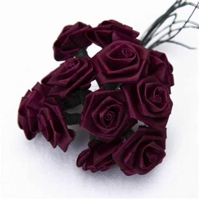 Flores; buquet de rosas Rayher RAYHER Oferta Rojo Vino CENTROARTESANO