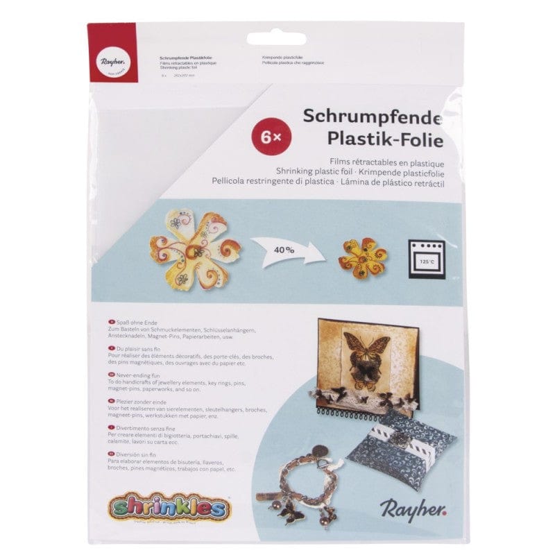 plastico magico blanco 6 und 26.2x20.2 cm RAYHER CENTROARTESANO