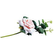 Ramas de rosa rosas claro con eucalipto RAYHER CENTROARTESANO