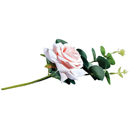 Ramas de rosa rosas claro con eucalipto RAYHER CENTROARTESANO