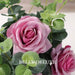 Ramas de rosa rosas con eucalipto RAYHER CENTROARTESANO