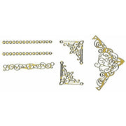 Rayher adhesivos bordes y esquineras oro 3357606 RAYHER CENTROARTESANO