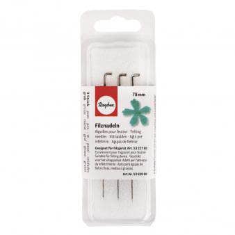 Rayher agujas fieltro 3und gruesas RAYHER CENTROARTESANO