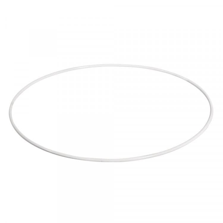 Rayher aro metalico 22cm blanco 2507100 RAYHER CENTROARTESANO
