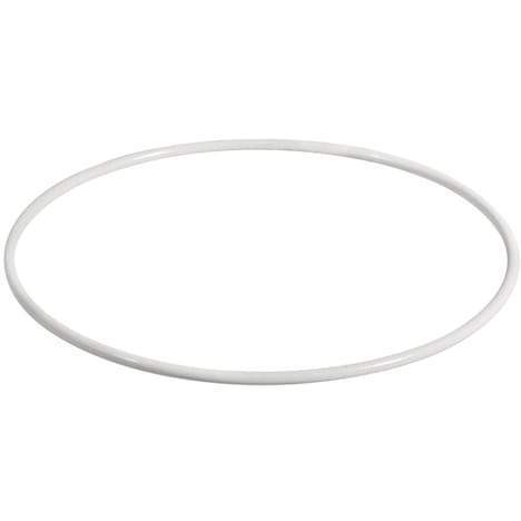 Rayher cerceau métallique 30cm blanc 2505400