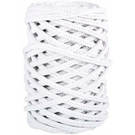 Rayher Braidy braided recycled thread 4mm 42010102 white