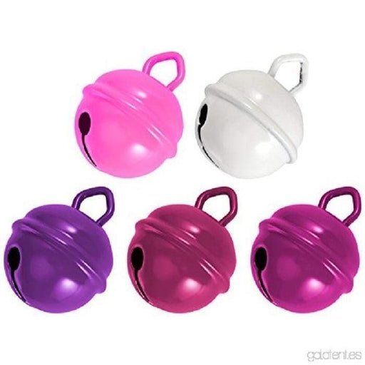 Rayher cascabel metal 19mm 5und rosa mix 25075000 RAYHER CENTROARTESANO