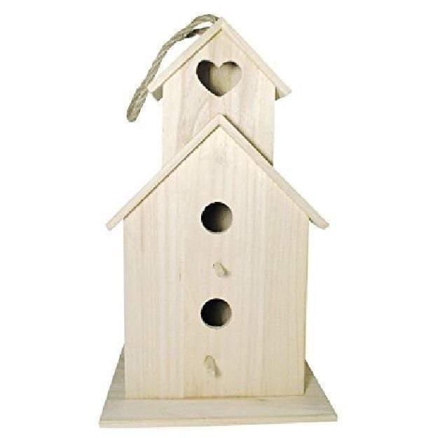 Rayher casita pajaros grande 2 palos 6178300 RAYHER CENTROARTESANO