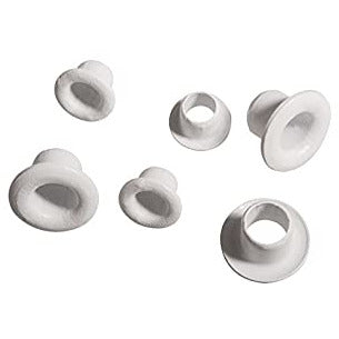 Rayher Easy eyelets redondo 4+8mm 75ud 60024102 blanco RAYHER CENTROARTESANO