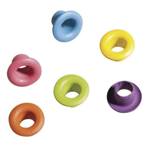 Rayher Easy eyelets redondo 5mm 65ud 60025999 colores vivos RAYHER CENTROARTESANO