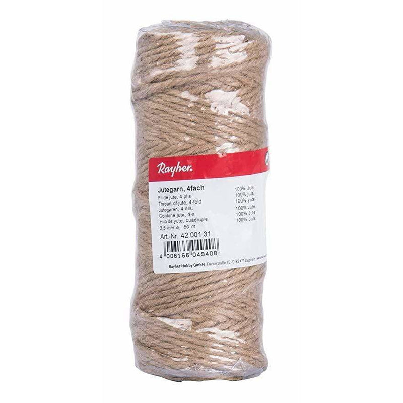 Rayher hilo de yute 3.5mm 50m 4200131