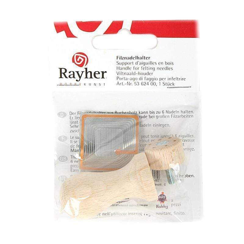 rayher mango 6 agujas fieltro RAYHER CENTROARTESANO