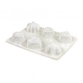 Rayher molde de tartitas 6 diferentes modelos 36101000 RAYHER CENTROARTESANO
