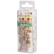 Rayher mosaicos acryl 1x1cm 50g alabastro RAYHER CENTROARTESANO