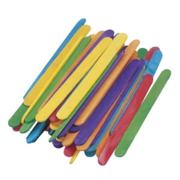 Rayher palos polos 110x11mm 72ud  6121749 colores RAYHER CENTROARTESANO