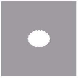 Rayher perforador 2,54cm oval ondas 8969800 RAYHER CENTROARTESANO