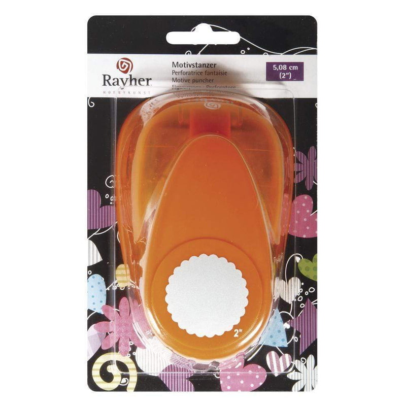 Rayher perforador 5,08cm circulo ondas 8964200 RAYHER CENTROARTESANO