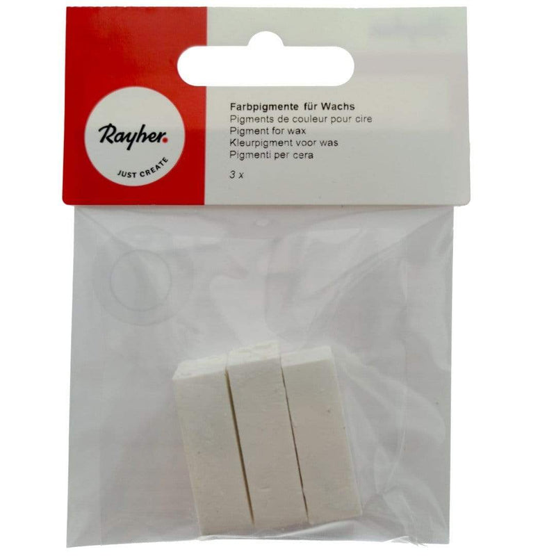 Rayher pigmentos para  velas-cera blanco 3103202 RAYHER CENTROARTESANO