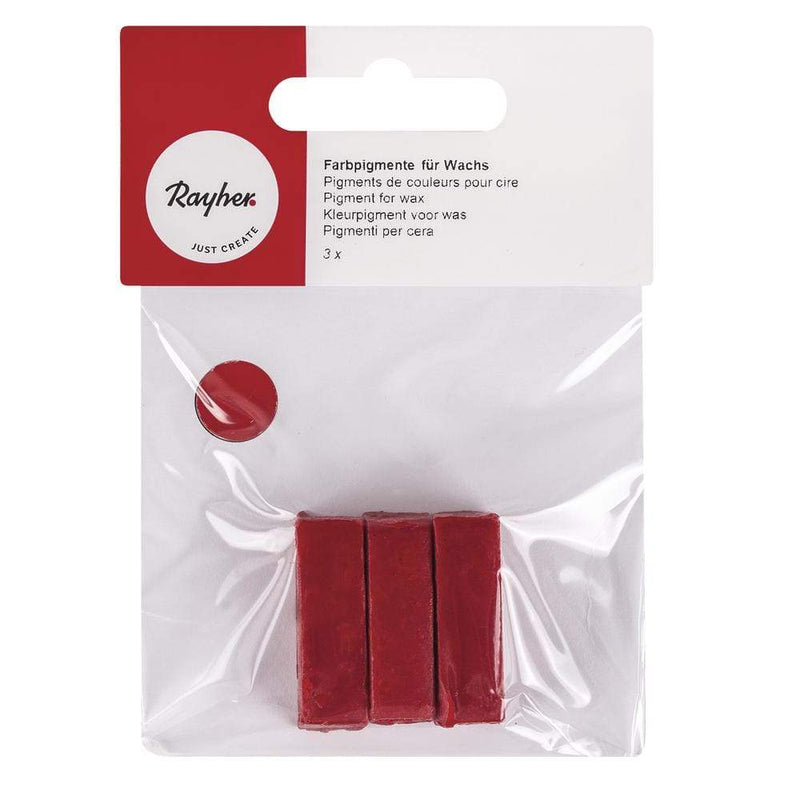 Rayher pigmentos para Velas cera rojo 3103218 RAYHER CENTROARTESANO