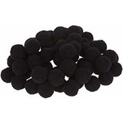 Rayher pompones 10mm negro 7651101 RAYHER CENTROARTESANO