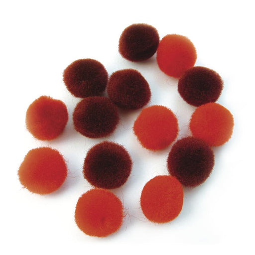 Rayher pompones 15mm rojos varios 7614100 RAYHER CENTROARTESANO