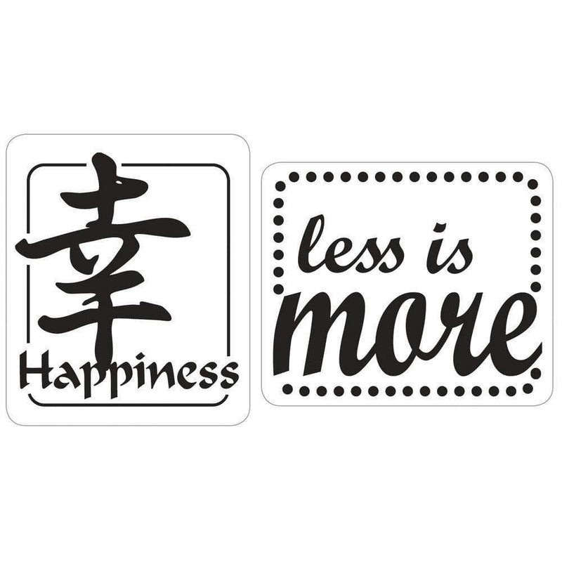 Rayher sello para jabon happiness,less is more 34276000 RAYHER CENTROARTESANO