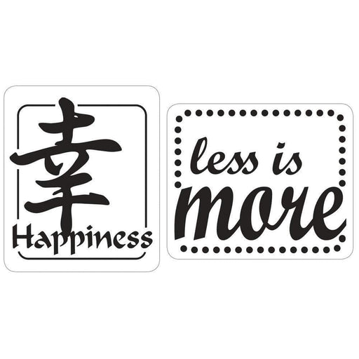 Rayher sello para jabon happiness,less is more 34276000 RAYHER CENTROARTESANO