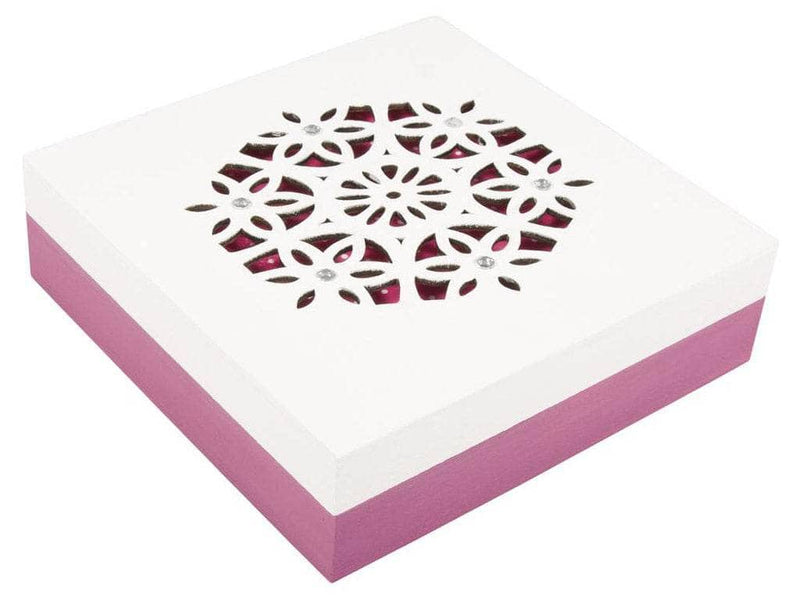 Rayher servilletero de madera con tapa troquelada 62726000 RAYHER CENTROARTESANO