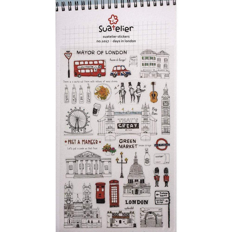 Stickers Dias en Londres 59497000 RAYHER CENTROARTESANO