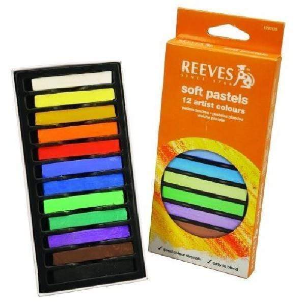 Caja 12 pasteles Reeves REEVES Oferta CENTROARTESANO