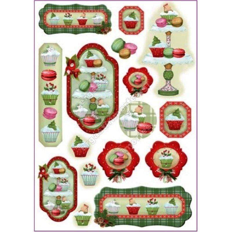 Renkalik P.arroz 50x35 223 Christmas cake RENKALIK CENTROARTESANO