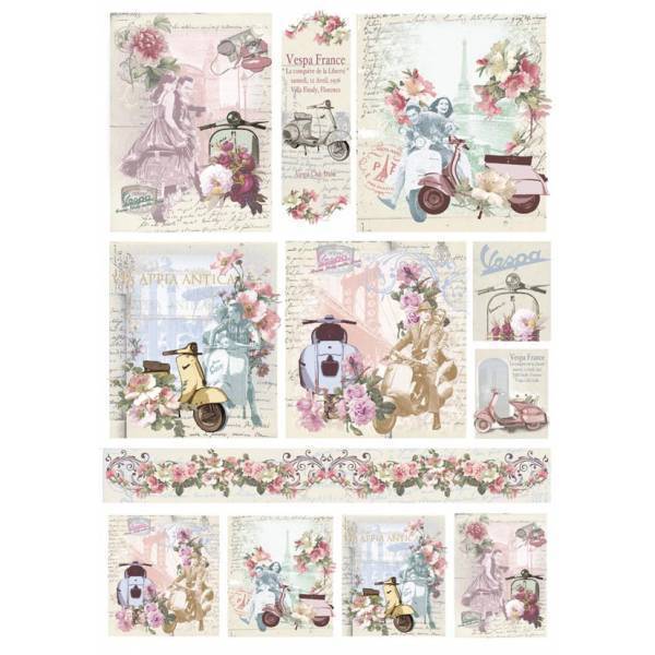 Renkalik P.arroz 50x70 036M la vespa RENKALIK CENTROARTESANO