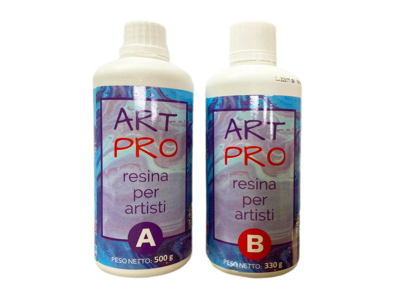 ART PRO Resina epoxi transparente: ¡La Más Utilizada por los Artistas! 830g RESINPRO CENTROARTESANO