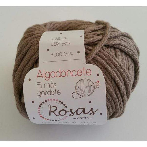 Rosas algodoncete 100gr 124 vison ROSAS CENTROARTESANO