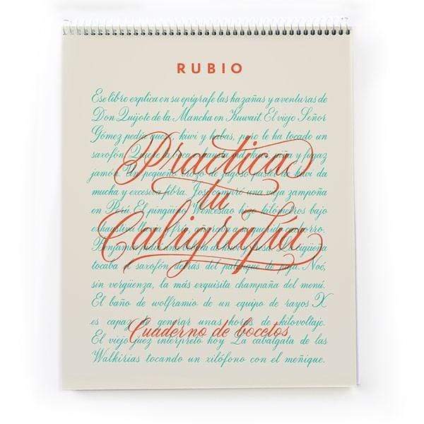 Block Calighraphy Black Rhodia calligraphy block 80g 80h 14x21 16559CRHODIA — Centroartesano