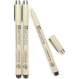 Sakura Pigma Micron negro 3 fineliners POXSDK3