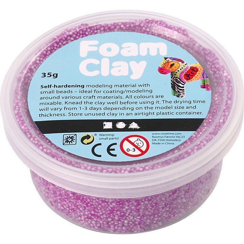 Foam Clay 35gr 78925 neon purple FOAM CLAY CENTROARTESANO
